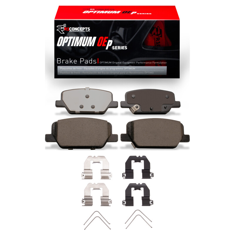 Hyundai Santa Fe Brake Pads - Rear - R1 Concepts - Optimum OE - `19-`25